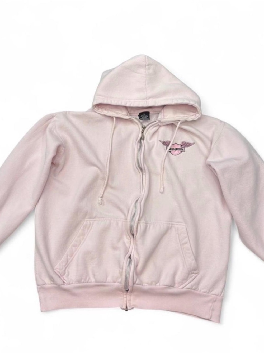 Harley-Davidson Light Pink Pullover Hoodie